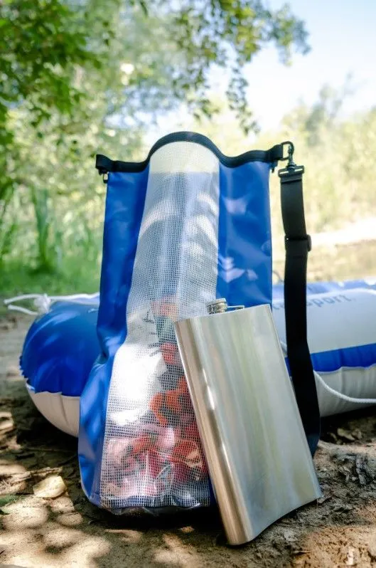 STAINLESS STEEL FLASK - 64 OUN